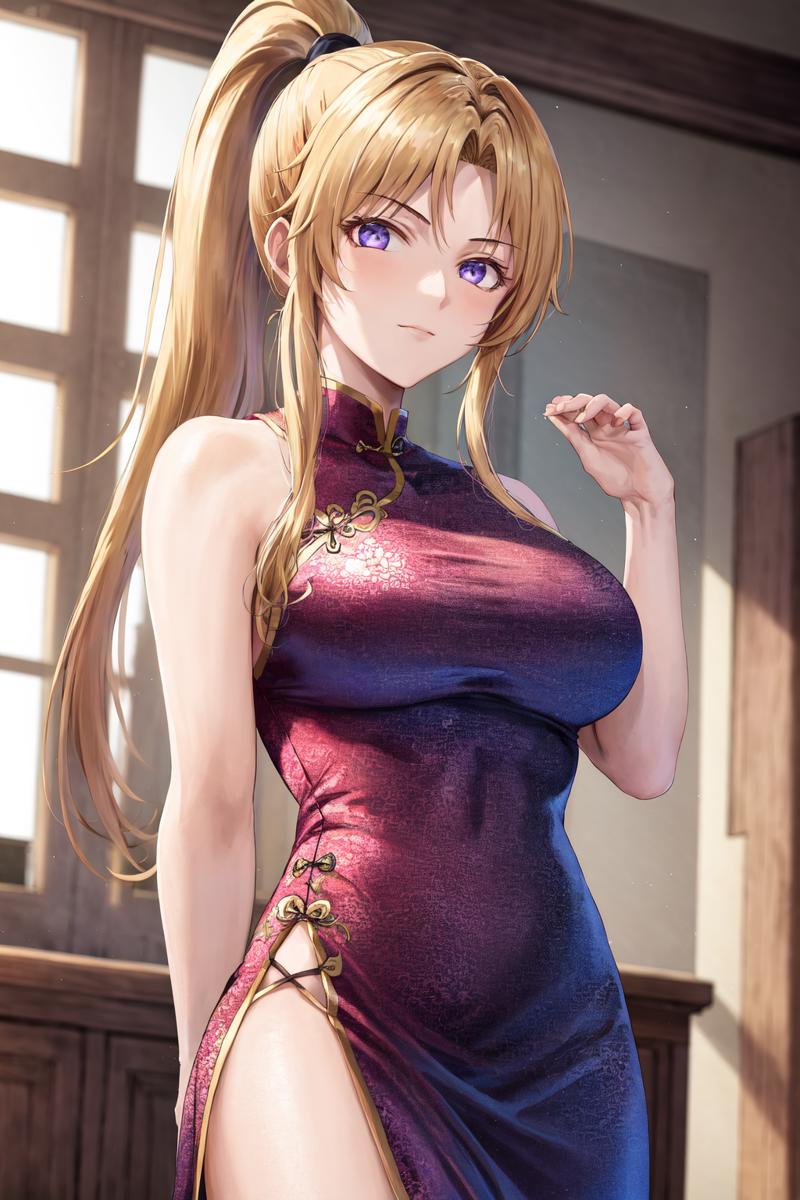 07645-2917740298-masterpiece, best quality, highres, 1girl kaori saeki parted bangs high ponytail, china dress.png